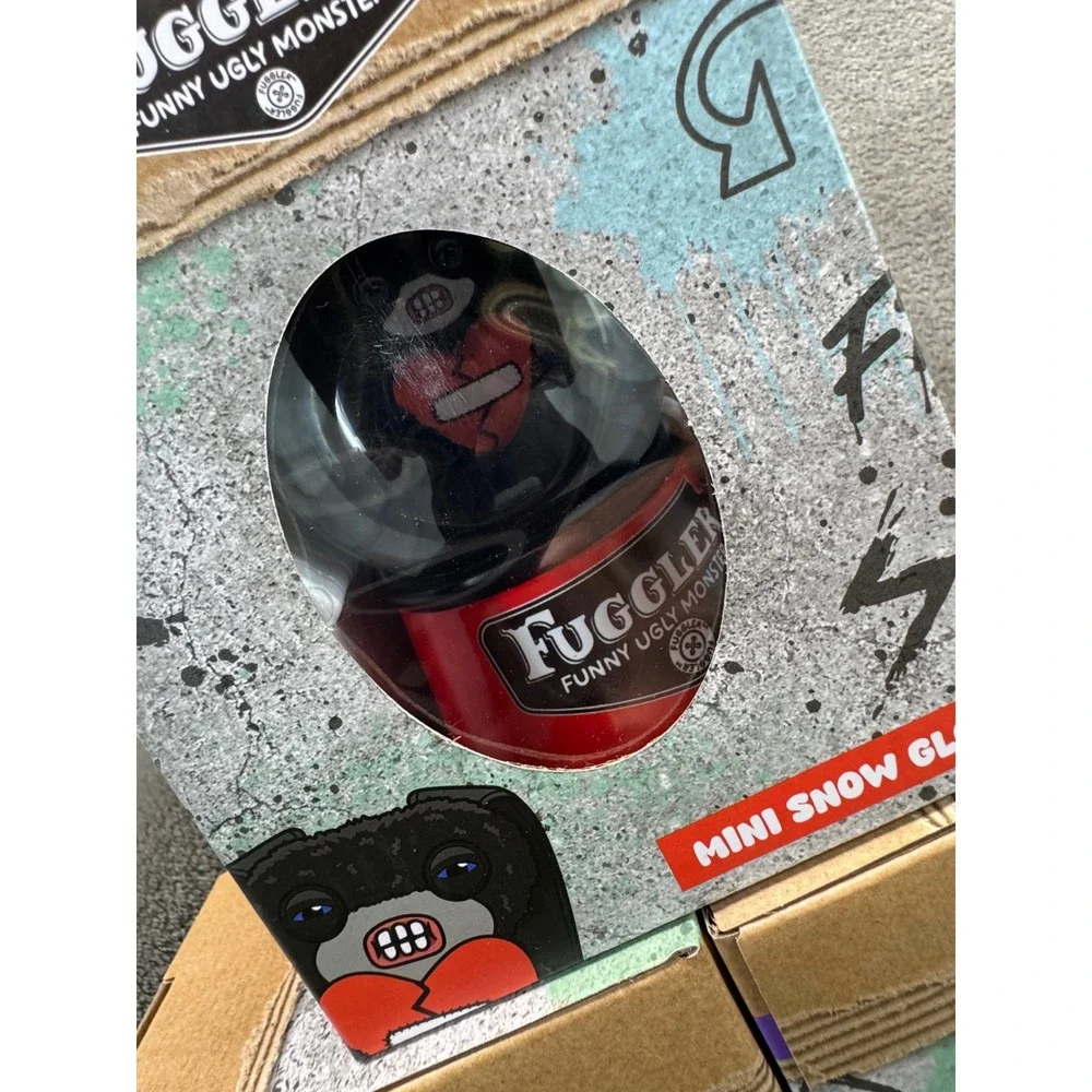 Fuggler Mini Snow Globe Funny Ugly Monster Toy Figure with Box‎ Collectible